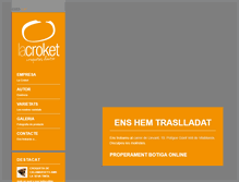 Tablet Screenshot of lacroket.com